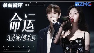 单曲循环 | 汪苏泷张碧晨《命运》唱出了背叛的感觉「 爱写出 我的诗经 算不出 我的命运 你给我的命 下一辈子再还你 」 #天赐的声音5  20240506