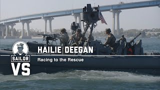 Navy SWCC VS Hailie Deegan | Sailor VS