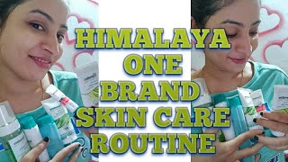 #shorts Himalaya Products// ❤️ One Brand Skin Care Routine 💃😘