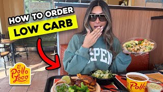 How To Order Low Carb at El Pollo Loco! Mexican Fast Food