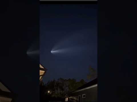 Spoted in Myrtle Beach Live SpaceX launch Sunday evening (April 28) From Florida