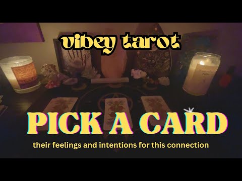 their feelings & intentions for this connection 💜🔮 PICK A CARD psychic tarot reading timeless