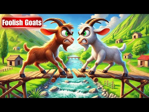 The Foolish Goats Mora Story | Kids Moral Stories in English