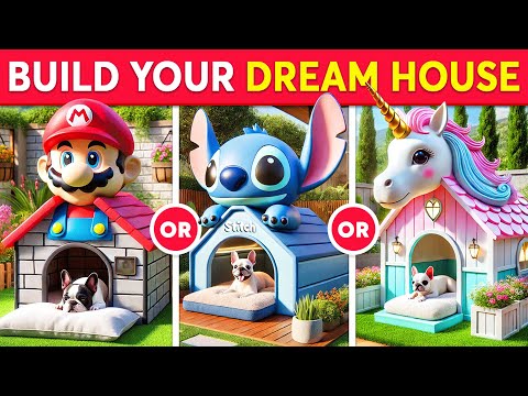 Would You Rather - Build Your Fantasy House 🤑🏡🌈 Quiz Galaxy