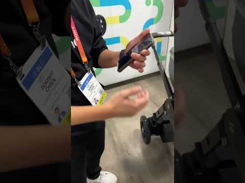 Even strollers working with electric ⚡️ power 🤩/ controls on the app / CES 2023