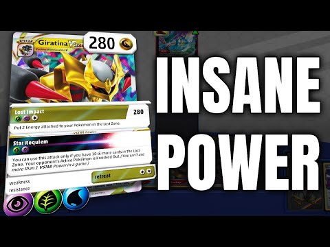 Giratina VSTAR is SUPER POWERFUL! Lost Origin Deck Battle