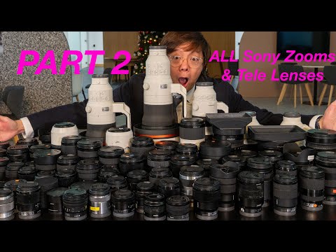 ALL Sony Lenses Tested in One Day! [Part 2: Zooms & Tele Lenses]