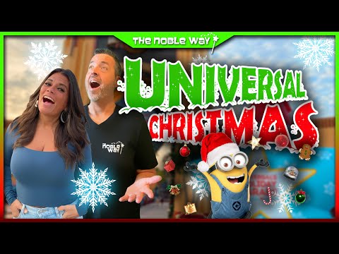 Christmas At Universal Is A Must Do! Don't Miss This Christmas Event! Parades, Food, & Entertainment