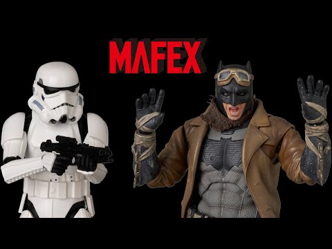 Mafex Knightmare Batman and Stormtrooper 2.0 REVEALED