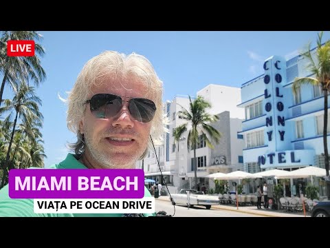 🔴 Am ajuns in MIAMI BEACH - Cum e viata la plaja si pe Ocean Drive?