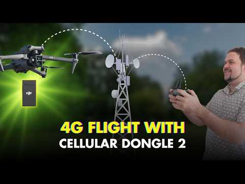 4G Flight With DJI Air 3 - DJI Cellular Dongle 2 Range Test