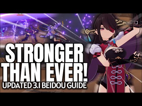 stronger than EVER! UPDATED Beidou Guide - Artifacts, Weapons, Teams & Tips | Genshin Impact 3.1