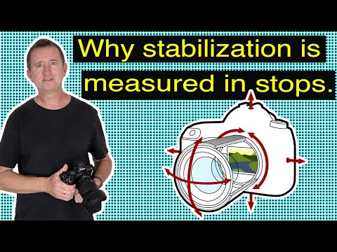 IMAGE STABILIZATION rated in STOPS - what on earth does that mean? Photography basics explained.