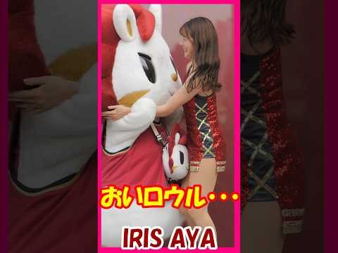 おいロウル...　IRIS　AYAさん　ロウル俺にも抱きついてくれよ　#チア 　#チアダンス 　#チアリーダー 　#shorts  #ロウルかわいいよロウル