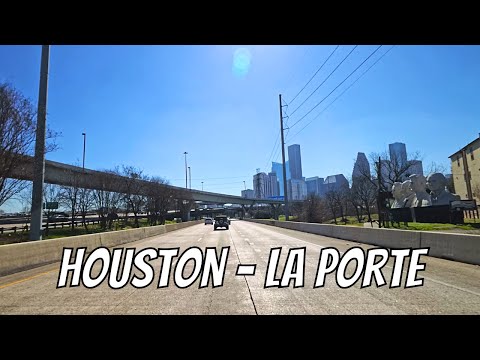 Houston, Texas to La Porte, Texas! Drive with me on a Texas highway!