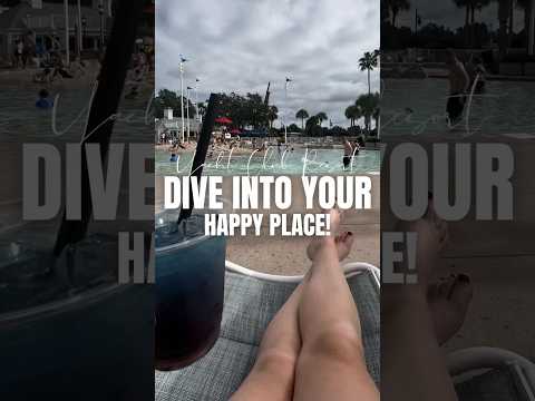 DIVE Into Your Happy Place | Disneys Yacht Club Resort Pool #YachtClubPool #DisneyPool