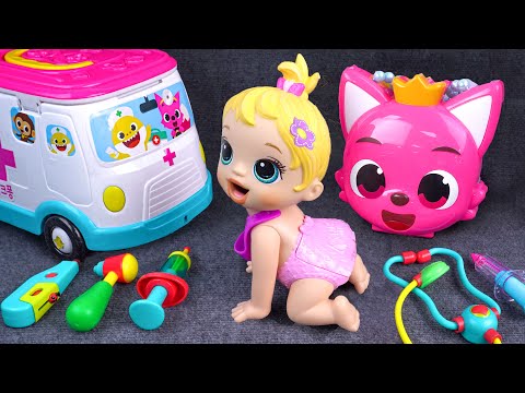 96 Minutes Disney Doctor Collection, Satisfying Unboxing Ambulance Toys ASMR vs Tina Unboxing Toys