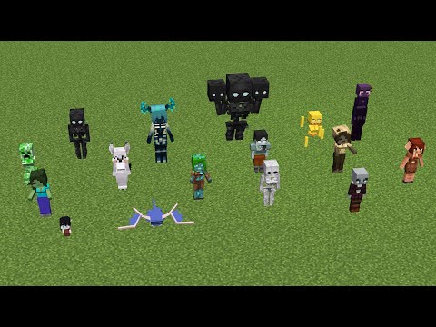 MINECRAFT MOBS but THICC