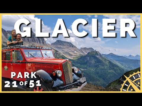 🚐🏞️ Glacier National Park: Going-to-the-Sun Road in an Iconic Red Bus! | 51 Parks with the Newstates