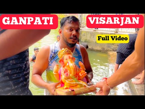 Ganpati Bappa Visarjan 2024 Full Video ❤️ Ganpati Bappa Morya 🙏