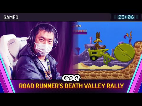 Road Runner's Death Valley Rally by gameO in 23:06 - Awesome Games Done Quick 2025