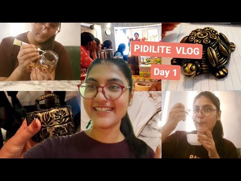 Pidilite TTC Program Vlog Day 1.   #pidilite