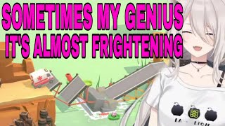 Shishiro Botan's Genius Is Frightening | Poly Bridge 3 [Hololive/Sub]