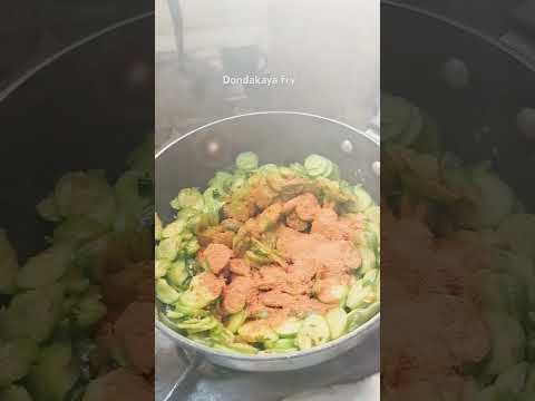 Donda kaya fry easy process 👌😋#trending #viral video#