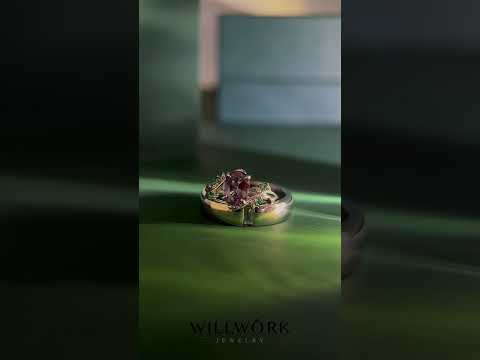 "Stunning couples' ring sets from willworkjewelry add a touch of magic to your love story! 💖✨