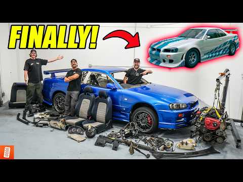 Building a Modern Day (Fast & Furious) R34 Skyline