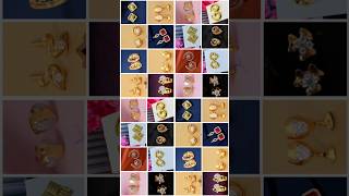 Stud earrings design 😍❤️ ||Gold jewellery collection #earrings #viralvideo #trendingvideo #shorts