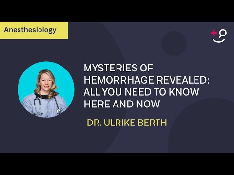 Mysteries of Hemorrhage Revealed: All You Need to Know Here and Now