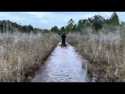 Yamaha TTR 125cc long mud trail!!