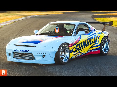 Building a 1995 Mazda FD RX-7 in 15 Minutes! [COMPLETE TRANSFORMATION]