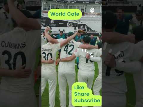 Wold Test Championship 🏆🏆 Trophy (WTC-2023) Winning Moments