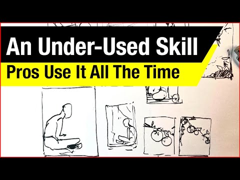 An under-used drawing practice by beginners and drawing students | Pros use it all the time