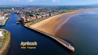 Ayr Beach, South Ayrshire, Scotland