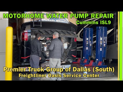 Motorhome Cummins ISL9 Repairs at Freightliner Oasis Premier Truck Group of Dallas-South | EP266