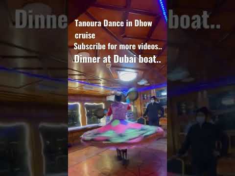 Tanoura Dance in Dubai./Dhow cruise Dubai./Dubai entertainment./light Dancing./#shorts #dubailife