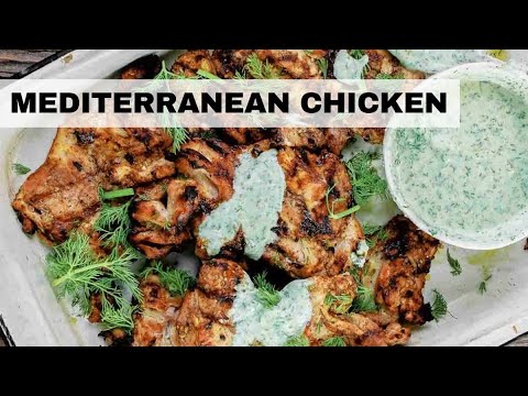 Mediterranean Chicken Recipe (Grilled Chicken Recipe!)