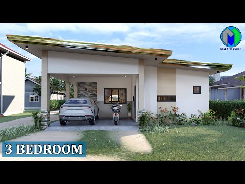 Simple House Design | 3 Bedroom | Small House Design