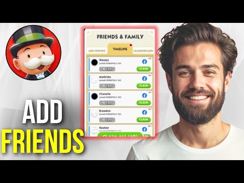 How To Add Friends In Monopoly GO (Easy)