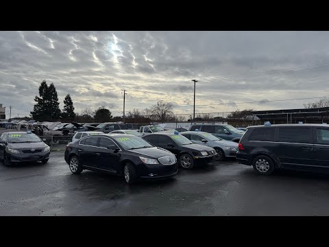 Project Cars For Sale at Picknpull Junkyard Antelope California