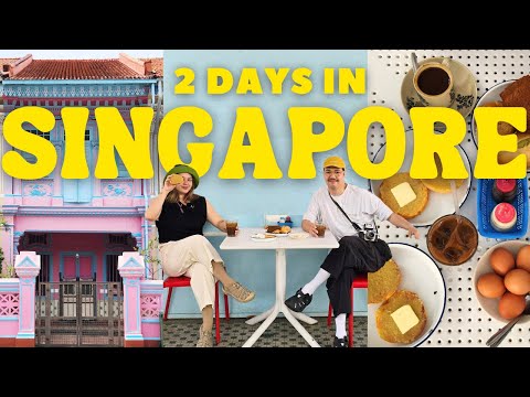 Singapore Travel Guide 2024 🇸🇬 Must Try Singaporean Street Food, Hawker Center, Aesthetic Cafes