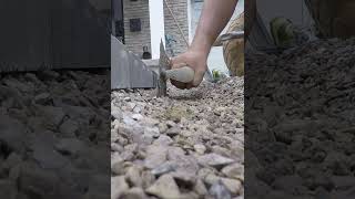 Installing Concrete Edge Restraint for Pavers