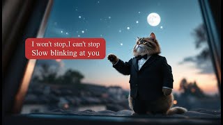 Slow Blinking At You - Meowchael Buble | Official Meowsic Video