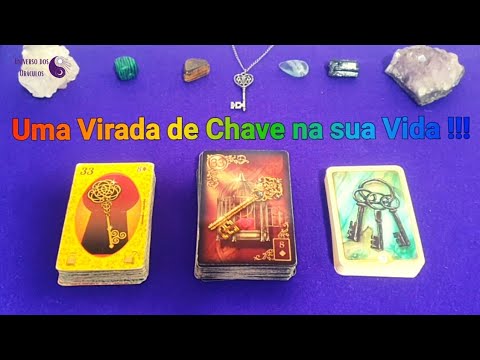 🗝Uma "Virada de Chave" na sua Vida ! VEJA QUAL SERÁ!!!!💫