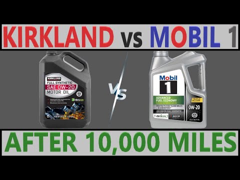 Comparing Costco Kirkland Oil to Mobil 1 After 10,000 Miles