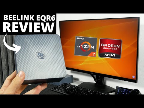 Beelink EQR6 REVIEW: Not Just an Office Mini PC! AMD Ryzen 7735HS / 24GB DDR5 RAM / 1TB SSD