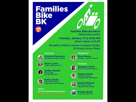 Families Bike Brooklyn Panel Discussion